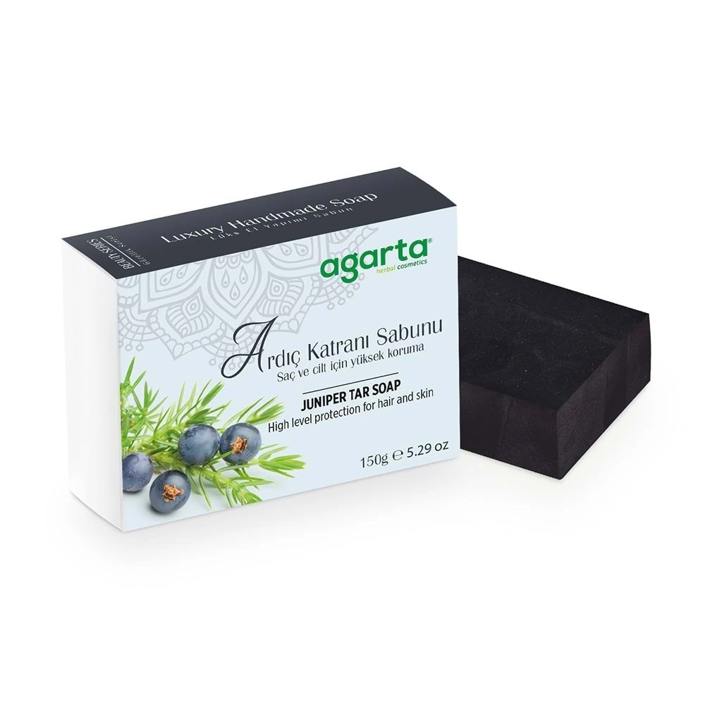 Agarta El Yapımı Doğal Sabun 150GR Ardıç Katranı