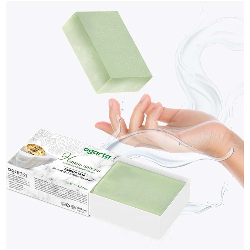 Agarta El Yapımı Doğal Sabun 150GR Hamam
