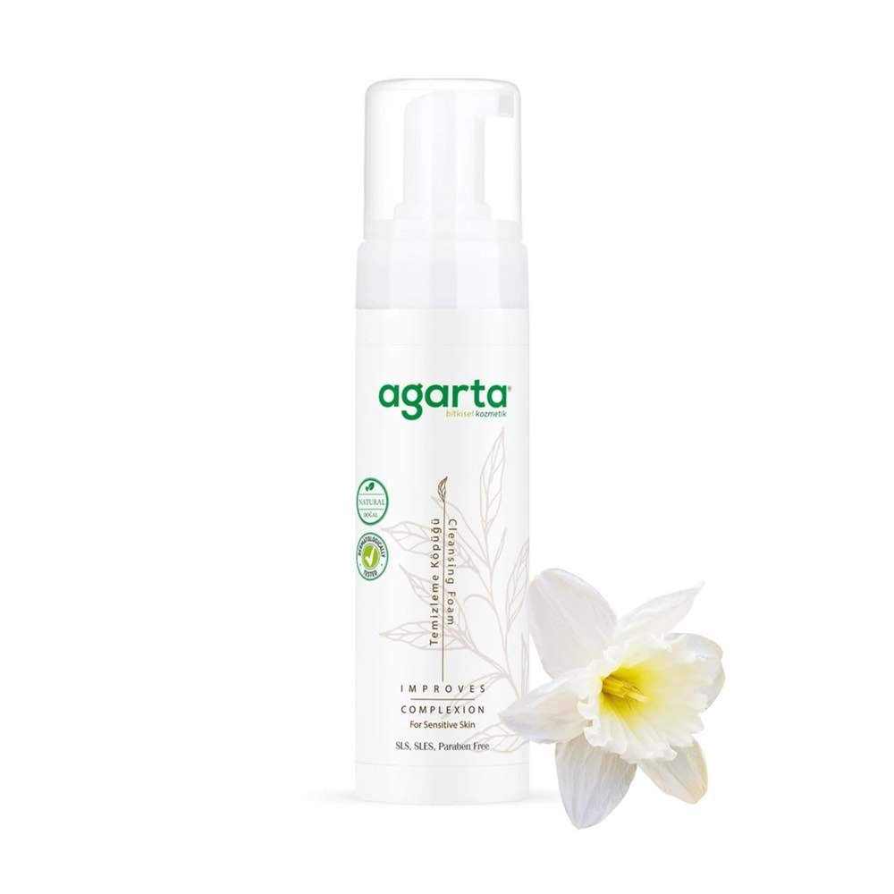 Agarta Doğal Yüz Temizleme Köpüğü 225ML
