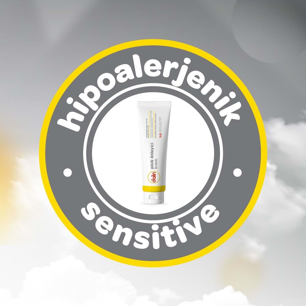 Dalin Pişik öneliyici Krem/Pişik Kremi 100ML (Bebekler İçin) (12 Li Set)
