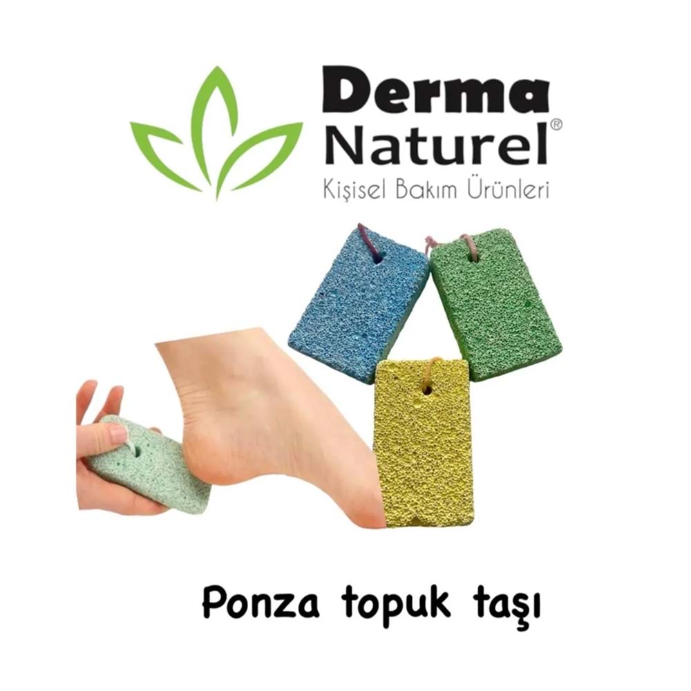 Derma Naturel Ponza Topuk Taşı MS-33 (4 Lü Set)