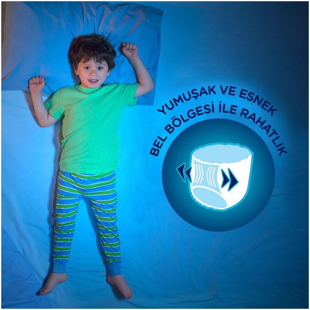 Drynites Emici Gece Külodu/Külot Bez Erkek 4-7 Yaş 17-30KG Small 30Adet 3PK*10 Alt Islatmalara Karşı
