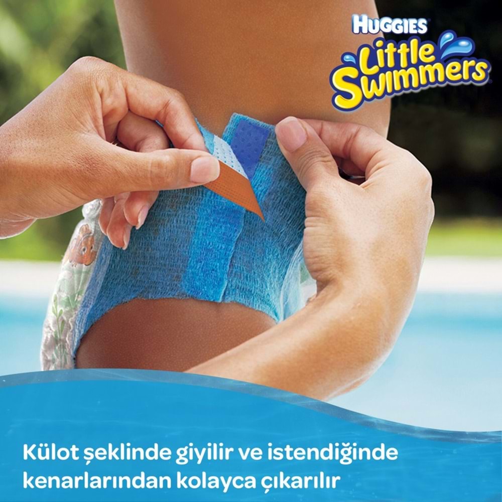 Huggıes Little Swımmers Mayo Bebek Bezi 5-6 Beden 12-18 KG 55 Adet 5PK*11