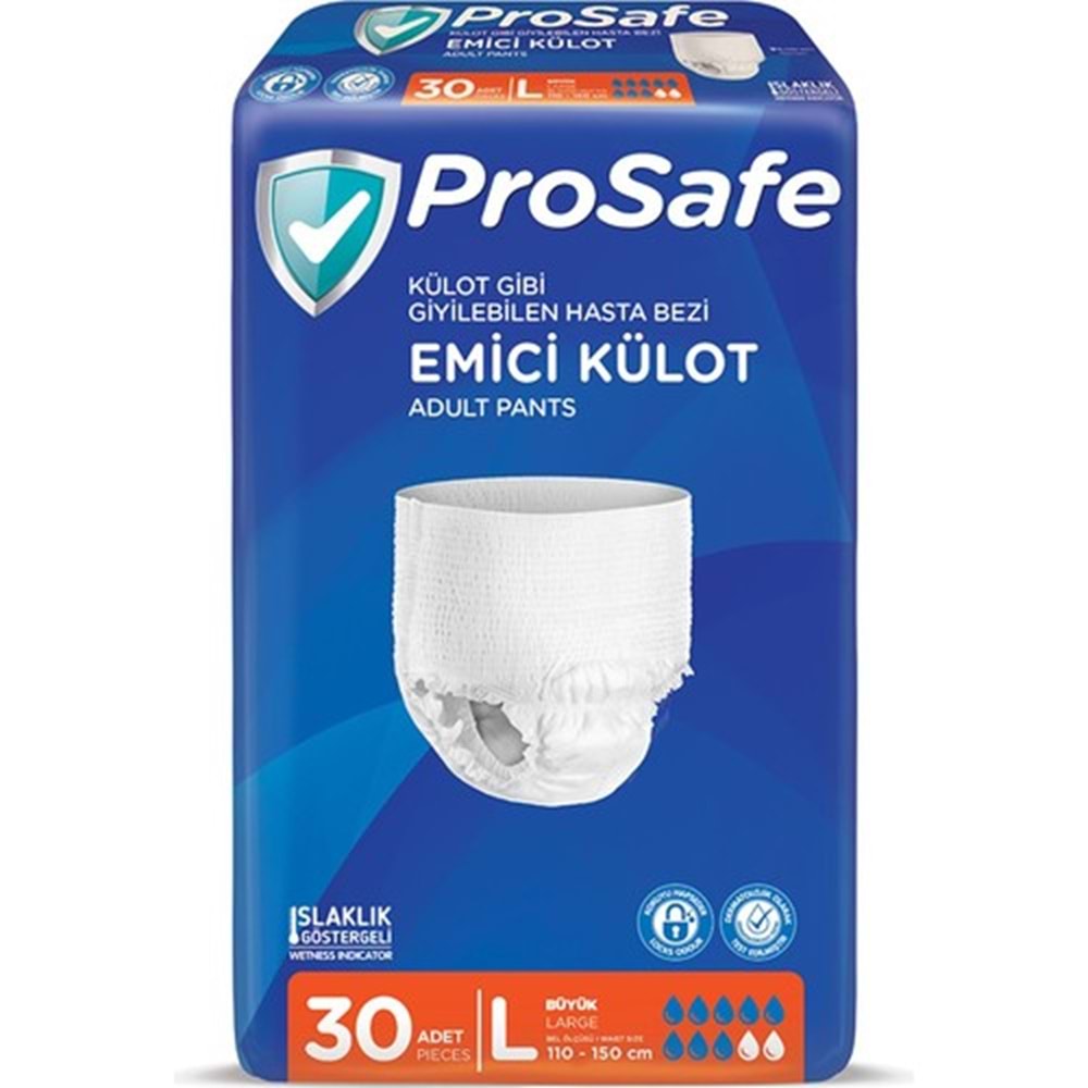 Prosafe Emici Külot Yetişkin Bezi Büyük-Large 360 Adet (12PK*30)