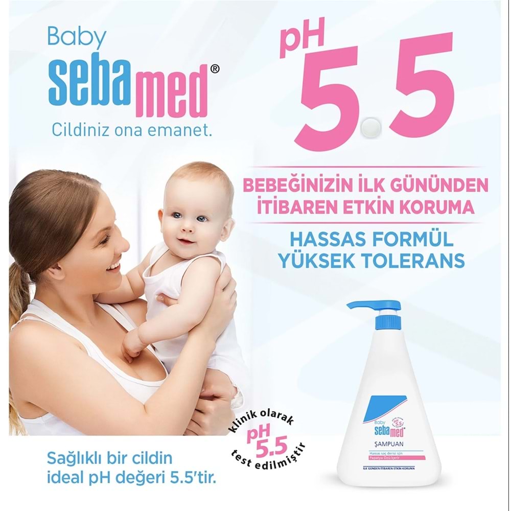 Sebamed Bebek Şampuanı 750ML Pompalı (Fırsat Pk)