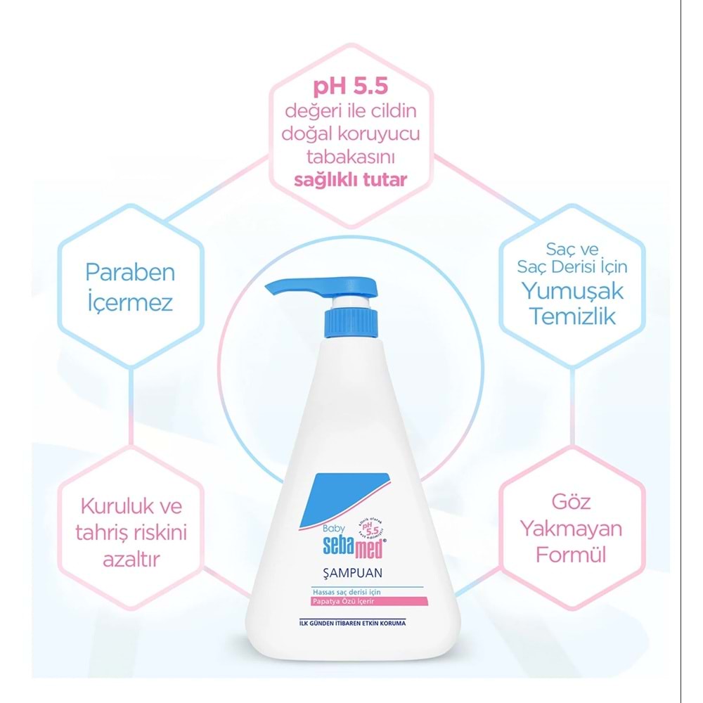 Sebamed Bebek Şampuanı 750ML Pompalı (Fırsat Pk)