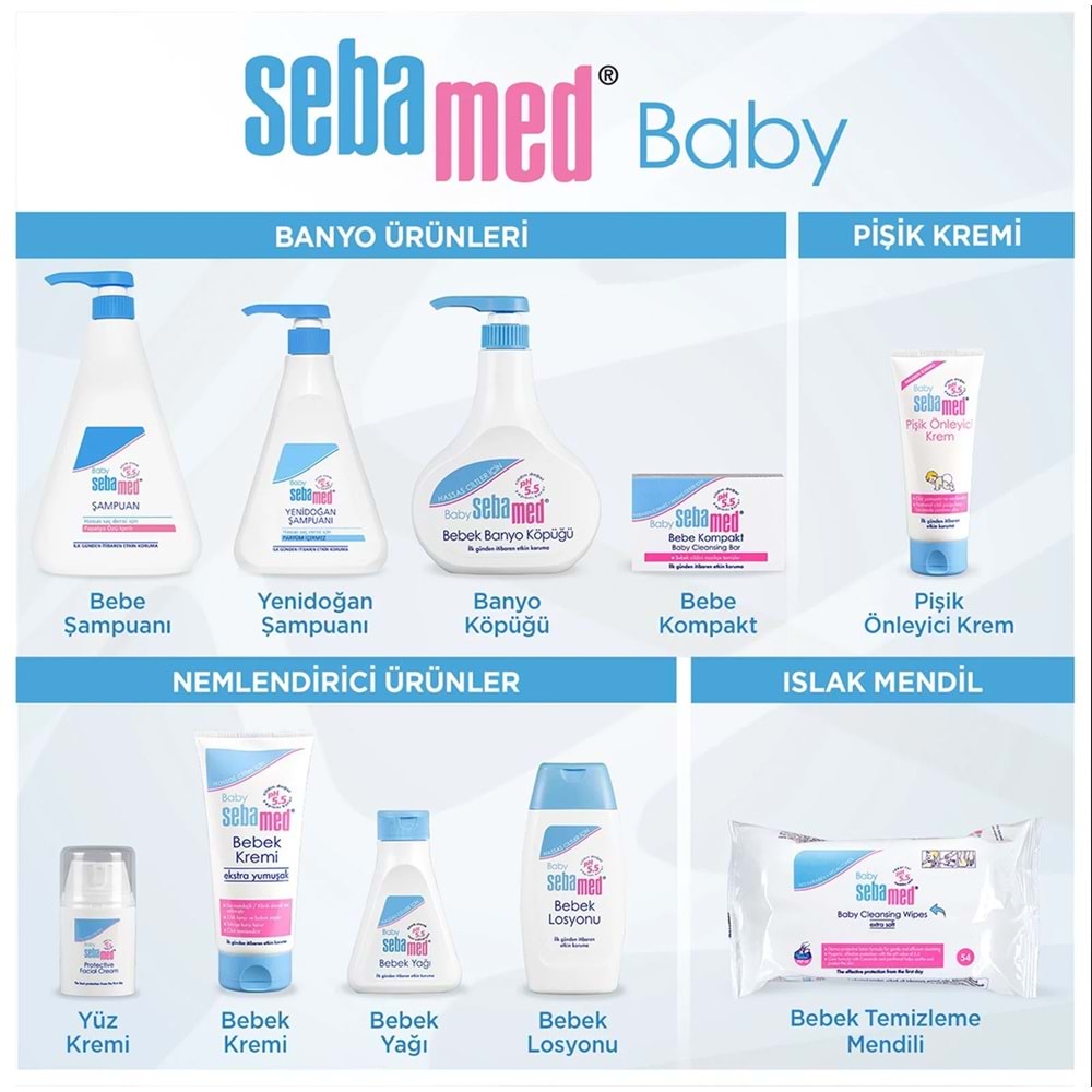 Sebamed Bebek Şampuanı 750ML Pompalı (Fırsat Pk)