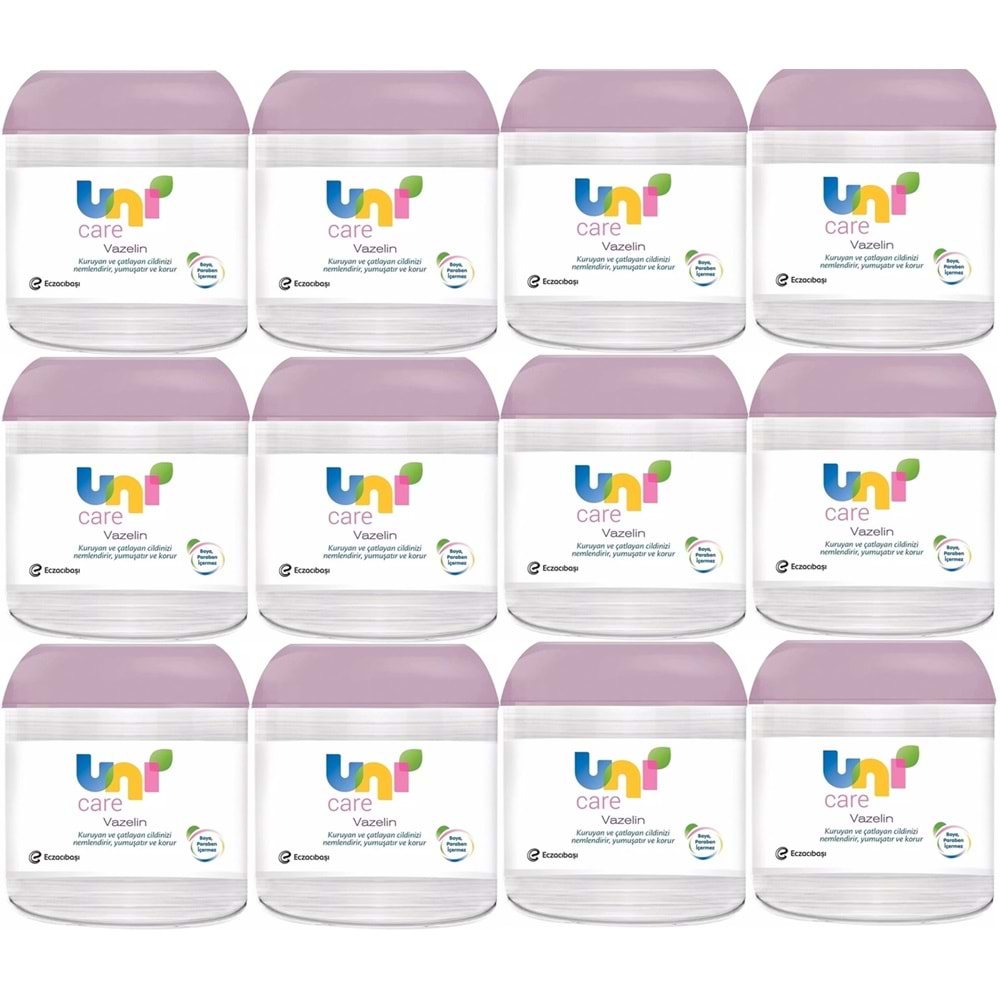 Uni Baby Vazelin 100ML Klasik (12 Li Set)