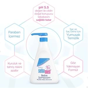 Sebamed Bebek Şampuanı 250ML Yenidoğan