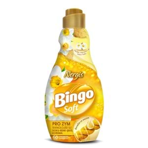 Bingo Soft Çamaşır Yumuşatıcı Konsantre 1440ML Nergis