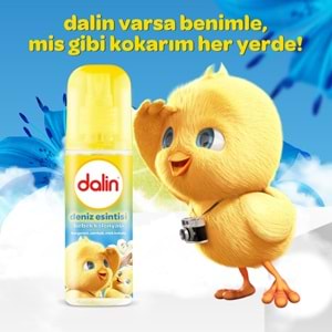 Dalin Bebek Kolonyası 150ML Deniz Esintisi (Bergomat-Zambak-Misk Kokulu)