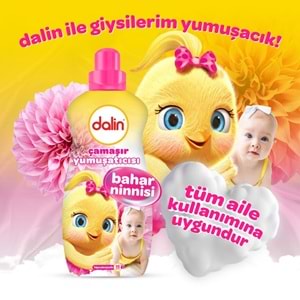 Dalin Çamaşır Yumuşatıcı 1500ML Bahar Ninnisi (Bebeklere Özel)
