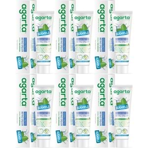 Agarta Doğal Diş Macunu 100ML Naneli (6 Lı Set)
