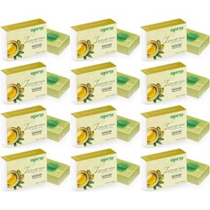 Agarta El Yapımı Doğal Sabun 150GR Zeytinyağlı (12 Li Set)
