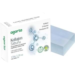Agarta El Yapımı Doğal Sabun 150GR Kollajen (2 Li Set)