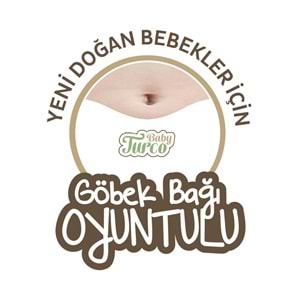 Baby Turco Bebek Bezi Doğadan Beden:1 (2-5Kg) Yeni Doğan 200 Adet Jumbo Mega Pk