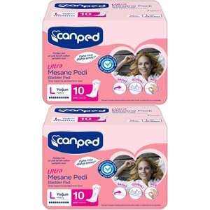 Canped Mesane Pedi Ultra L - Large - Büyük - Yoğun 20 Adet (2PK*10)