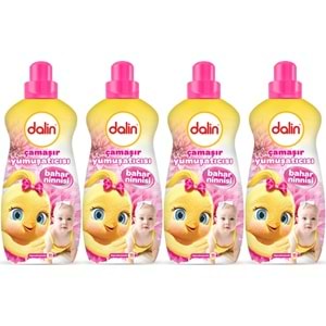 Dalin Çamaşır Yumuşatıcı 1500ML Bahar Ninnisi (4 Lü Set) (Bebeklere Özel)