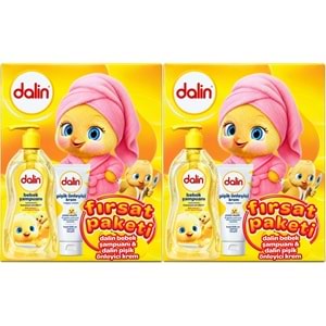 Dalin Bebek Şampuanı 700 ML + Pişik Önleyici Krem 100 ML Fırsat Paketi (2 Li Set)