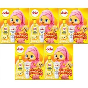 Dalin Bebek Şampuanı 700 ML + Pişik Önleyici Krem 100 ML Fırsat Paketi (5 Li Set)