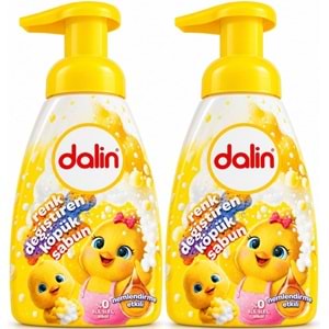 Dalin Köpük Sabun 200 ML Renk Değiştiren (Çocuklar İçin) (2 Li Set)