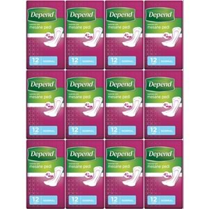 Depend Mesane Pedi Kadın Normal 144 Adet
