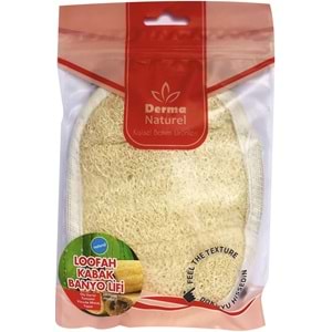 Derma Naturel Loofah Kabak Banyo ve Yüz Lifi (15*24CM) MS-10 (5 Li Set)