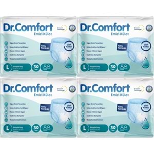 Dr.Comfort Yetişkin Bezi Emici Külot L - Büyük - Large 120 Adet