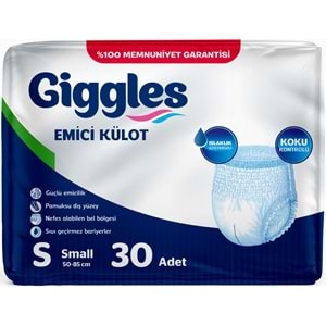 Giggles Yetişkin Bezi Emici Külot S - Küçük - Small 90 Adet