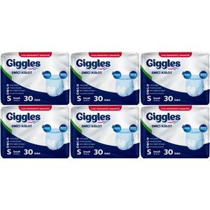 Giggles Yetişkin Bezi Emici Külot S - Küçük - Small 180 Adet