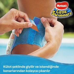 Huggıes Little Swımmers Mayo Bebek Bezi 3-4 Beden 7-15 KG 48 Adet 4Pk*12