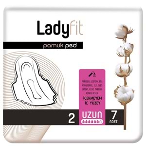 Ladyfit Pamuk Ped Uzun 9 Lu Set (İç Adet 63) (9PK*7)