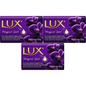 Lux Sabun 80GR Magicial Spell (Sihirli Tılsım) (3 Lü Set)