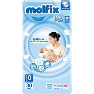 Molfix Bebek Bezi Ekonomik 0 Beden 0-3 KG Prematüre 180 Adet
