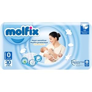 Molfix Bebek Bezi Ekonomik 0 Beden 0-3 KG Prematüre 180 Adet