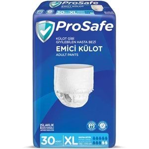 Prosafe Emici Külot Yetişkin Bezi XL-Extra Large 180 Adet (6PK*30)