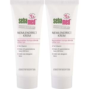 Sebamed Nemlendirici Krem Tüp 50ML (Günlük Kullanım) (2 Li Set)
