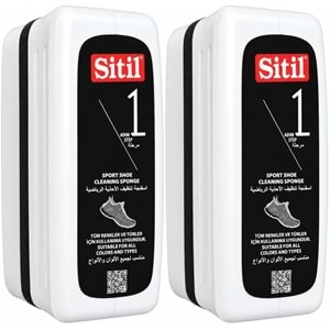 Sitil Spor Ayakkabı Temizleme Süngeri 75 ML (2 Li Set)
