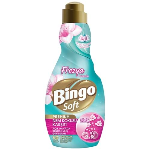 Bingo Soft Çamaşır Yumuşatıcı Konsantre 1200 ML Nem Kokusu Karşıtı