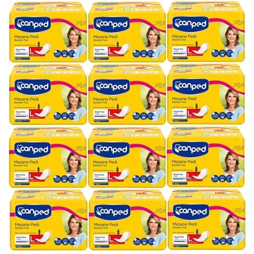Canped Mesane Pedi Klasik L - Large - Büyük Boy 120 Adet