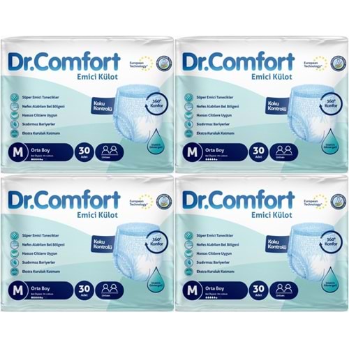Dr.Comfort Yetişkin Bezi Emici Külot M - Orta - Medium 120 Adet