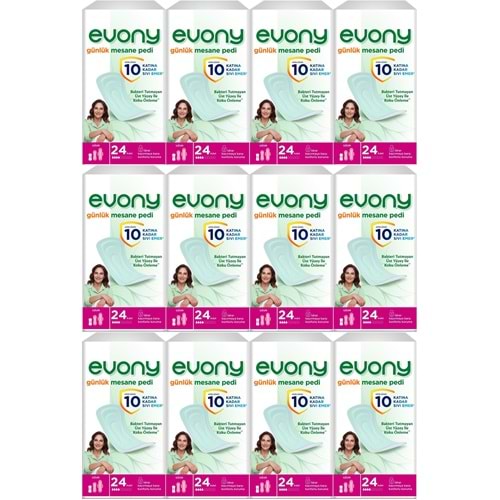 Evony Günlük Mesane Pedi Uzun 288 Adet (12PK*24)
