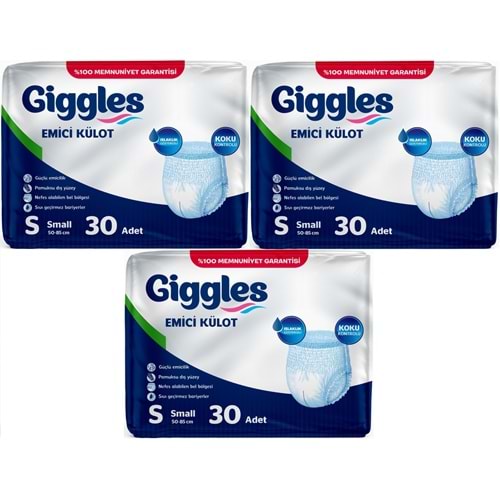 Giggles Yetişkin Bezi Emici Külot S - Küçük - Small 90 Adet