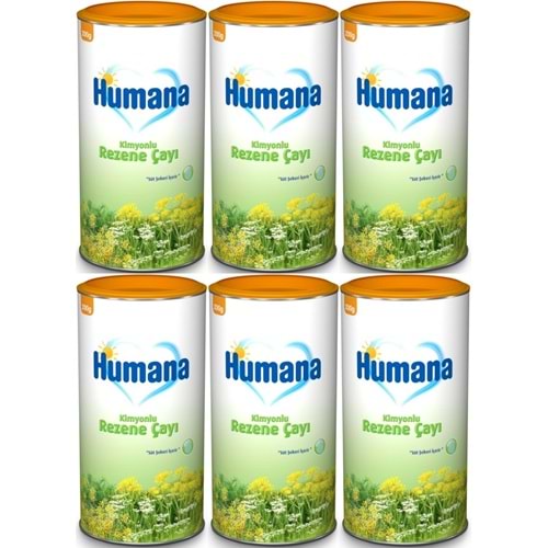 Humana Kimyonlu Rezene Bitki Çayı - Tozu 200GR (6 Lı Set)