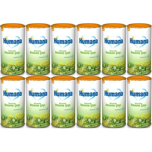 Humana Kimyonlu Rezene Bitki Çayı - Tozu 200GR (12 Li Set)