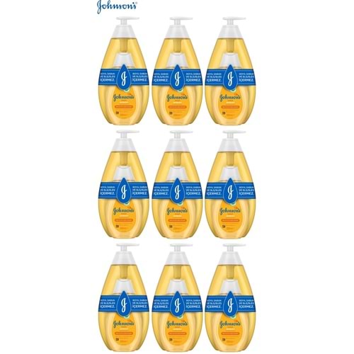 Johnsons Baby Bebek Şampuanı Klasik 750ML+200 Hediye (9 Lu Set)
