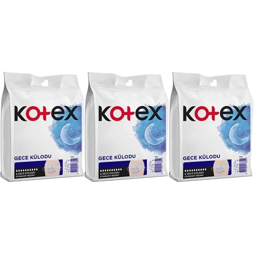 Kotex Gece Külodu / Külot Standart Beden Yoğun ReGl Dönemine Özel 6 Lı Set 3PK*2