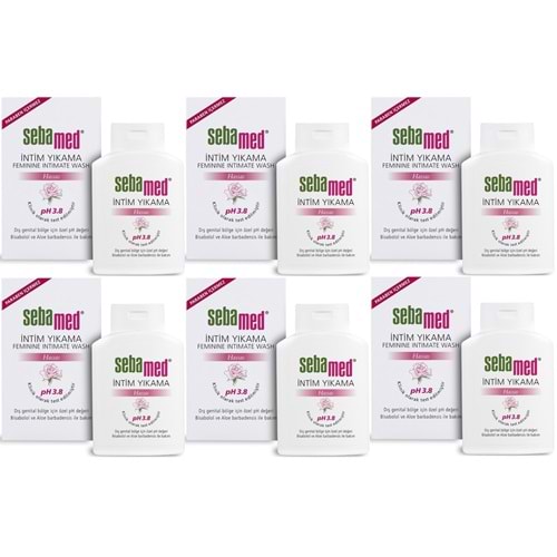 Sebamed İntim Likit 200ML (Genital Bölge Temizleyici) (6 Lı Set)