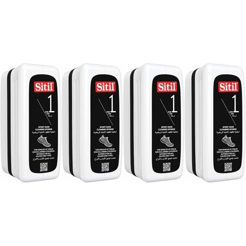 Sitil Spor Ayakkabı Temizleme Süngeri 75 ML (4 Lü Set)