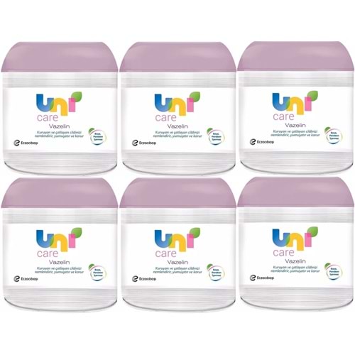 Uni Baby Vazelin 100ML Klasik (6 Lı Set)